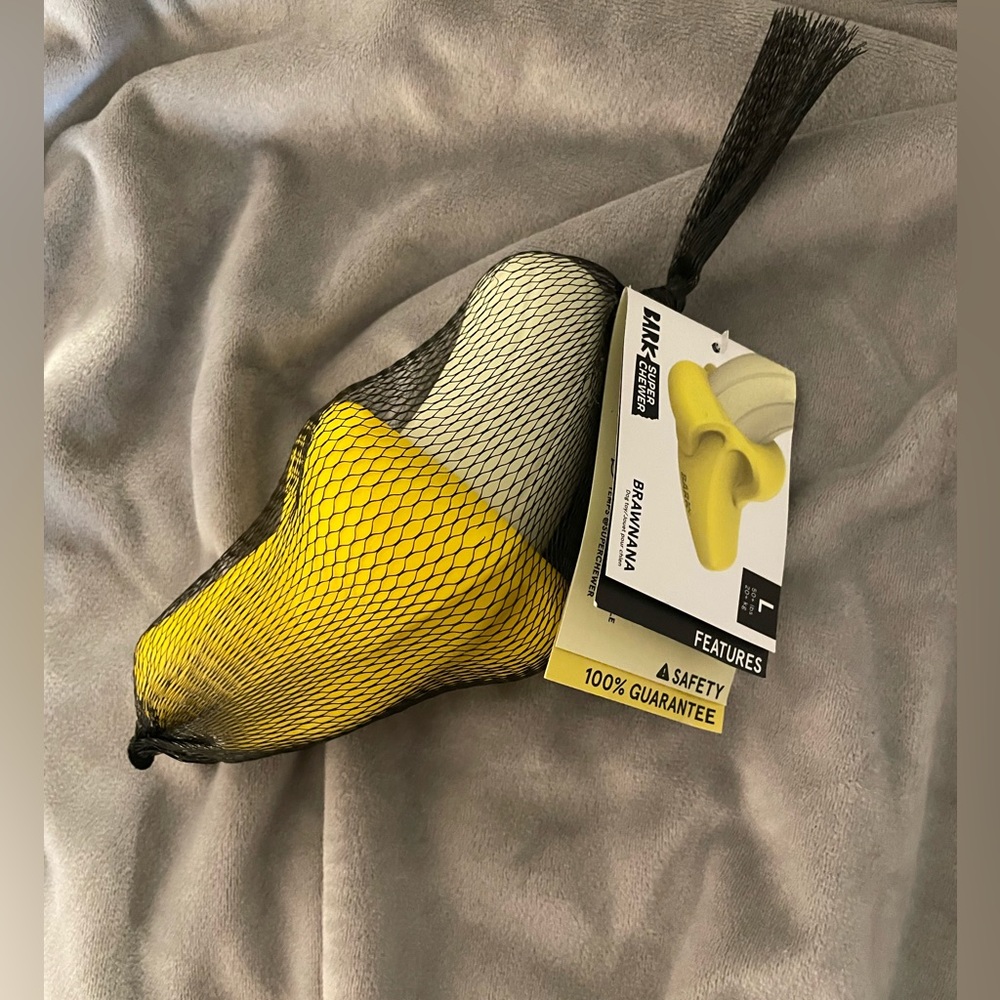 Bark Box Super Chewer ‘Brawnana’ dog toy